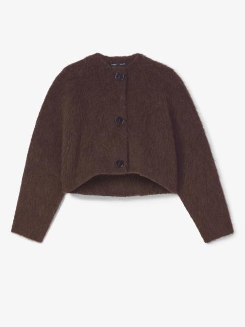 Proenza Schouler Double Face Alpaca Cardigan