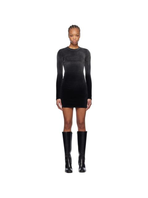 alexanderwang.t alexanderwang. t Black Long-Sleeve Minidress