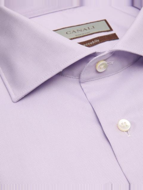 Canali Men's Impeccabile Cotton Pique Dress Shirt