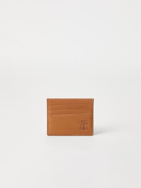 Brunello Cucinelli Nubuck card holder