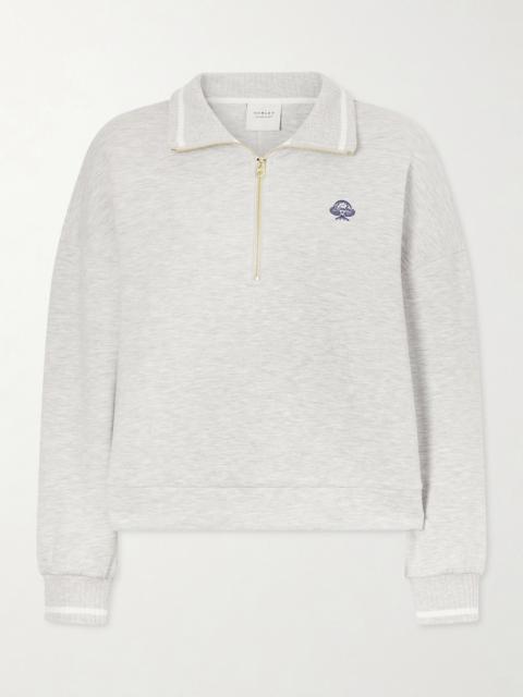 VARLEY Bertie Stretch-jersey Half-zip Sweatshirt