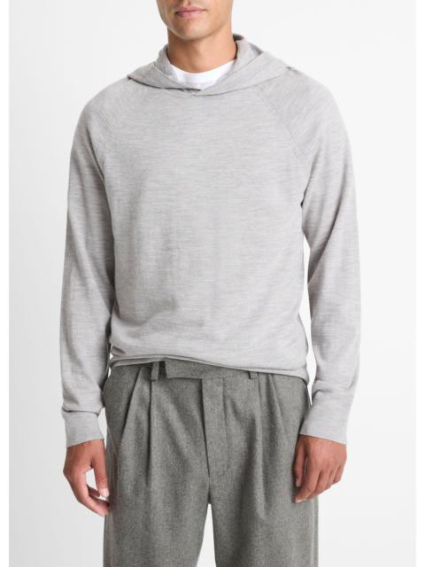 Featherweight Merino Wool-Cashmere Hoodie