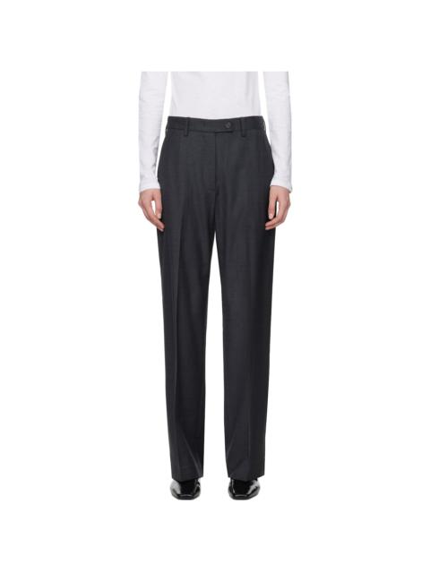 CO Gray Drop Waist Trousers