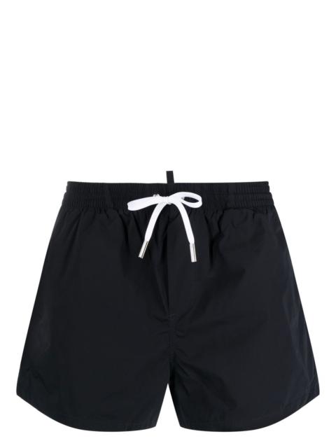 Icon logo-print swim shorts