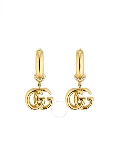 Gucci GG RUNNING EARRINGS IN 18K YELLOW GOLD
