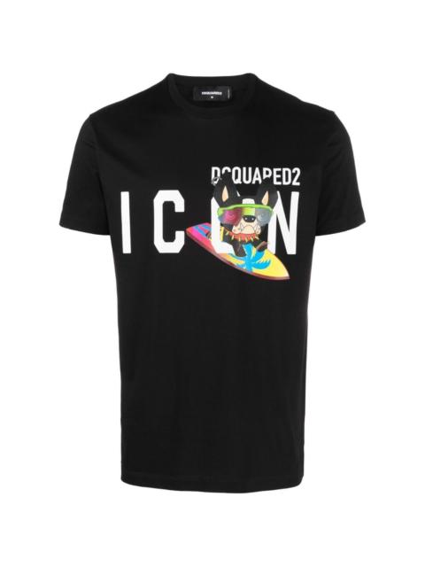 Icon graphic-print T-shirt