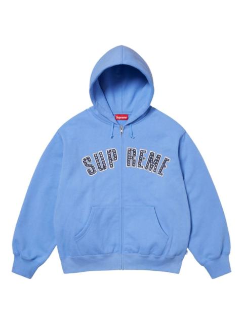 Supreme x B.B Simon® zip-up hoodie