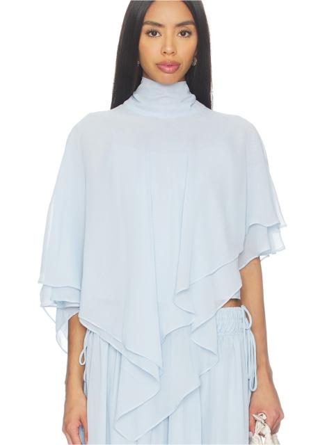 Line & Dot Amorette Cape Top