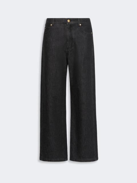 'S Max Mara FARO Straight leg cotton denim jeans - BLACK
