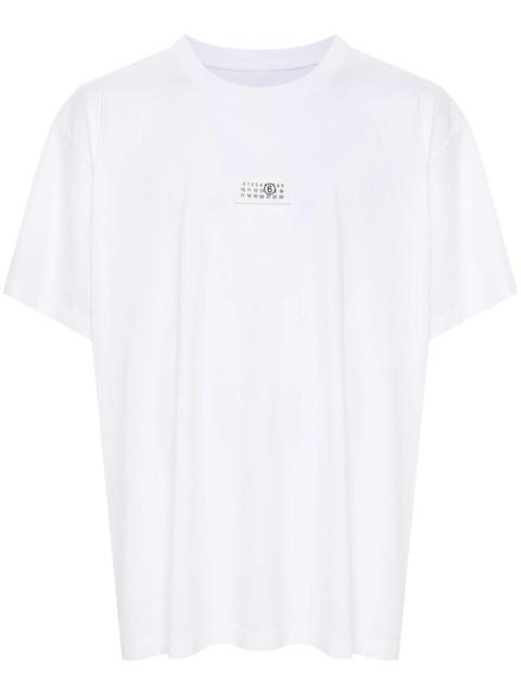 MM6 Maison Margiela Numbers Motif-patch Cotton T-shirt