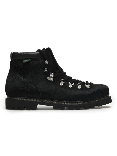 Junya Watanabe MAN Men's Junya Watanabe MAN x Paraboot Calf-Hair Lace-Up Boots - Black