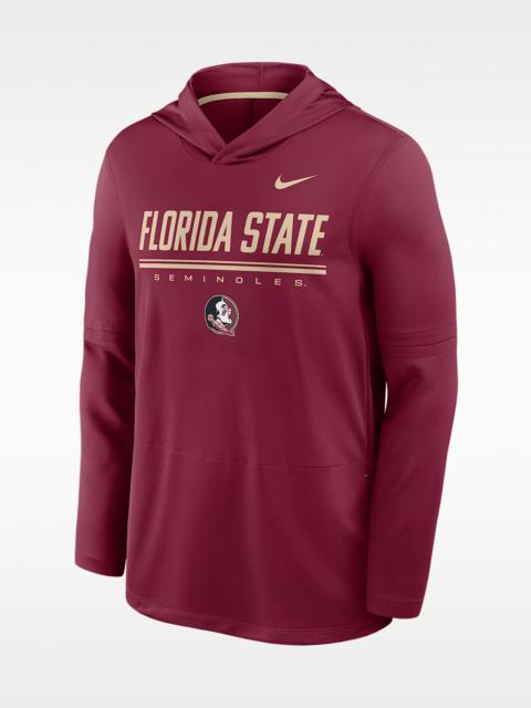 Nike Florida State Sideline Men's Nike Dri-FIT College Long-Sleeve Hooded Top