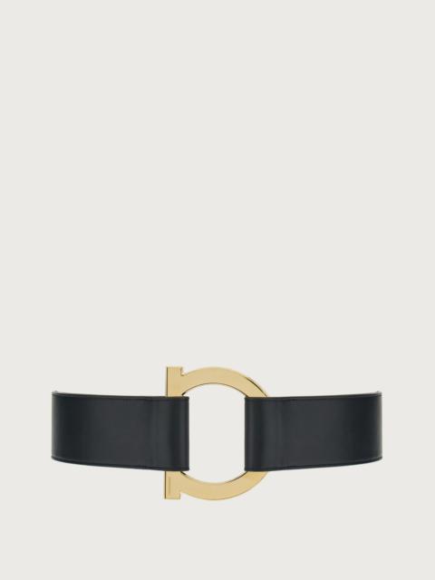 FERRAGAMO Fixed belt with maxi Gancio