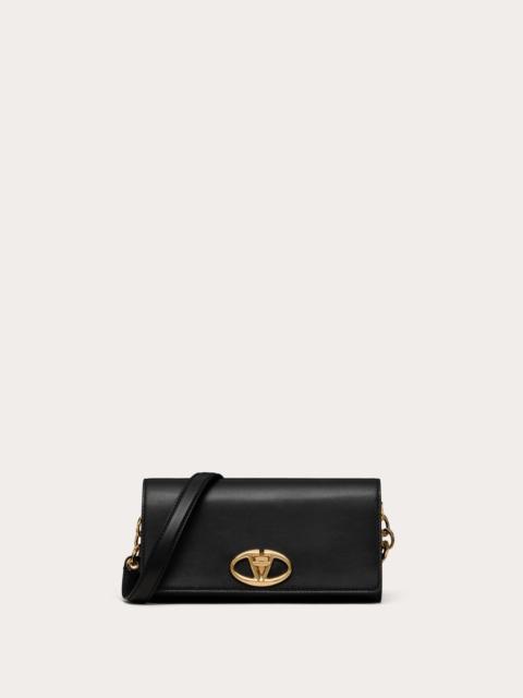 VLOGO THE BOLD EDITION WALLET WITH SHOULDER STRAP IN NAPPA