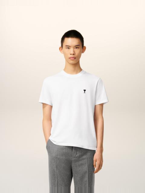 AMI Paris WHITE COTTON AMI DE COEUR T-SHIRT