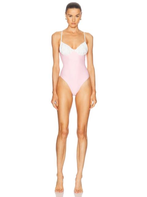 ROWEN ROSE One Piece Swimsuit