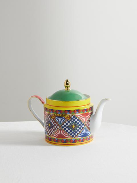 Dolce & Gabbana Painted Porcelain Tea Pot