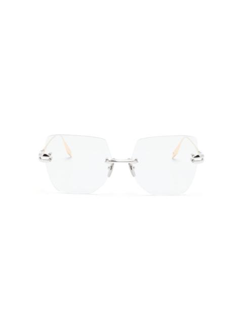 DITA oversized-frame optical glasses