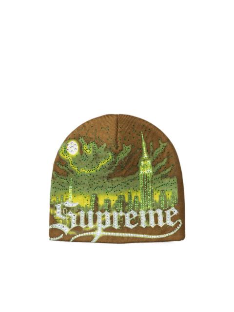 Supreme Cityscape beanie hat