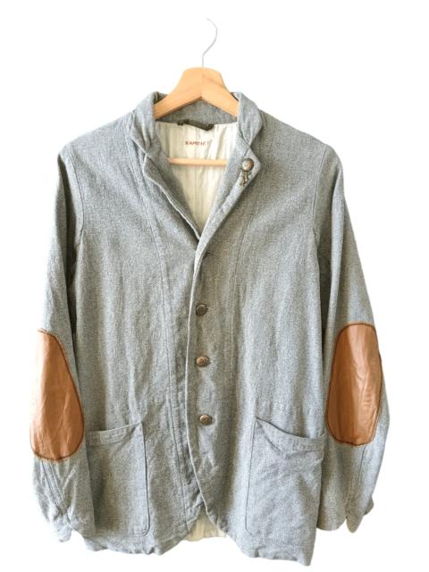 Kapital Vintage!!!🔥🔥 Deerskin Elbow Patch Kapital Wool Blazer