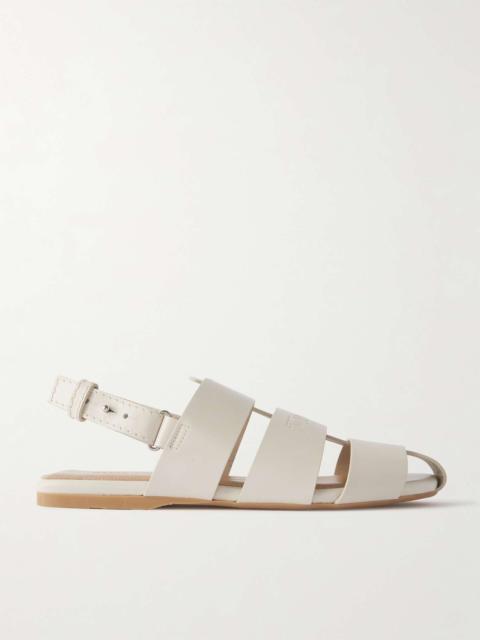 JW Anderson Fisherman embossed leather sandals