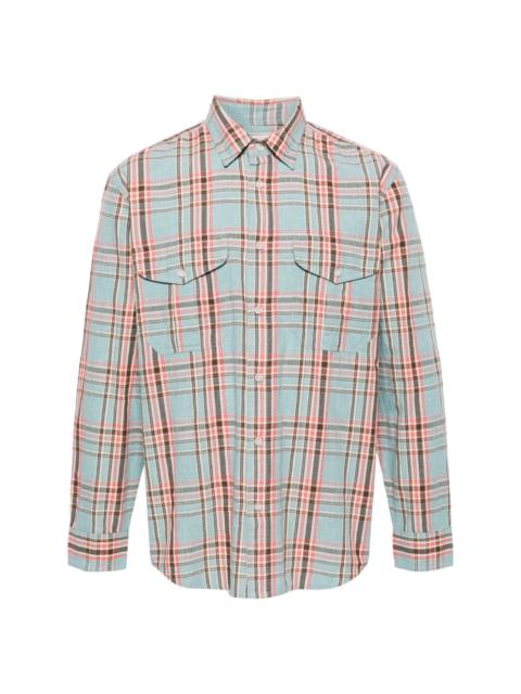 FILSON plaid-check cotton shirt