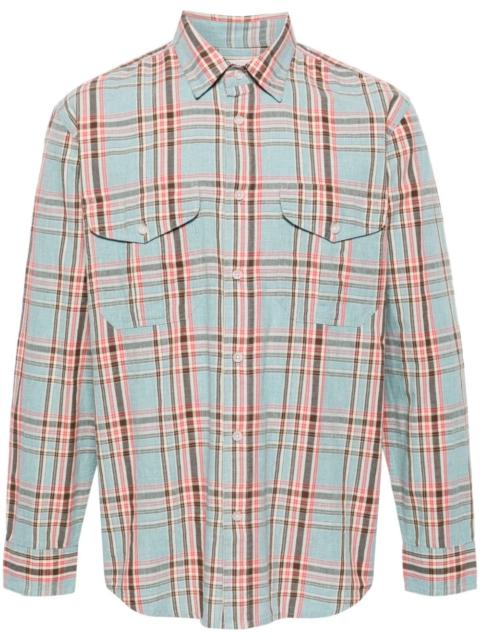 FILSON plaid-check cotton shirt