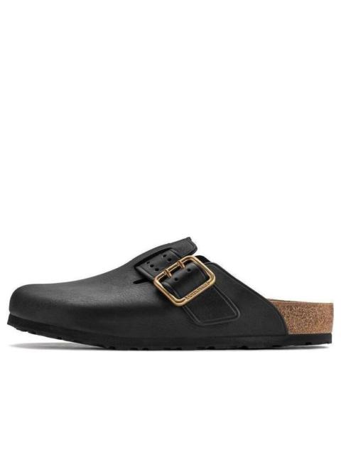 BIRKENSTOCK Birkenstock Boston Bold Leather Narrow Fit 'Black' 1022626