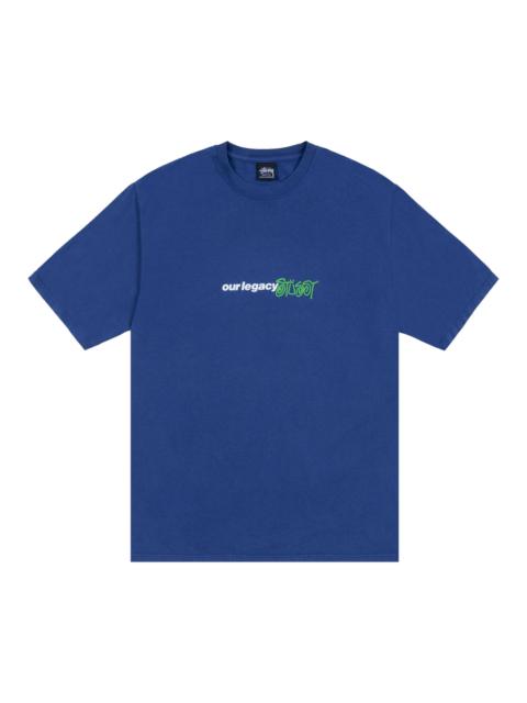 Stüssy Stussy x Our Legacy Work Shop Sport Pigment Dyed Tee 'Blueberry'