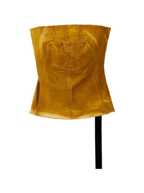 Rick Owens DRKSHDW zip-fastening top