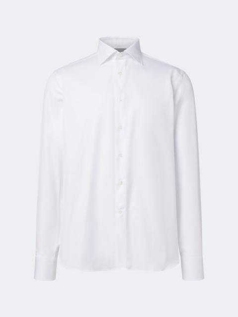Canali Cotton poplin shirt