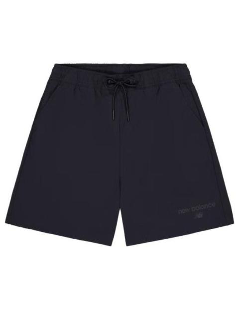 New Balance (WMNS) New Balance Small Logo Print Short 'Black' AWS41514-BK