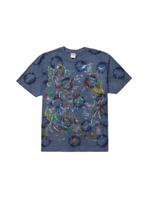 Supreme Supreme Clowns Tee Bleached Navy