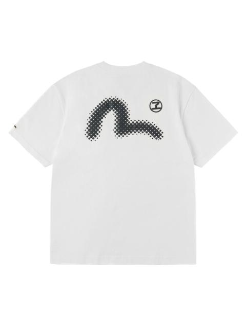 EVISU Japanese Logo Embroidery Pocket T-shirt
