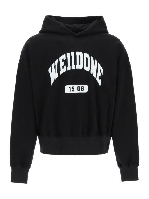 We11done Old School Campus Logo Hoodie