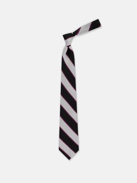 J. PRESS MADE-IN-ENGLAND GENTLEMEN OF SUFFOLK CRICKET CLUB SILK REPP TIE