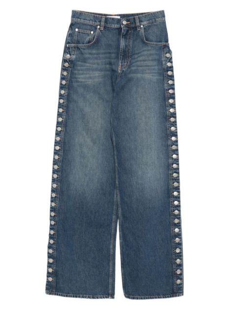 Stella McCartney button-detailed jeans