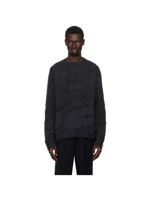A-COLD-WALL* Black Frontage Sweater