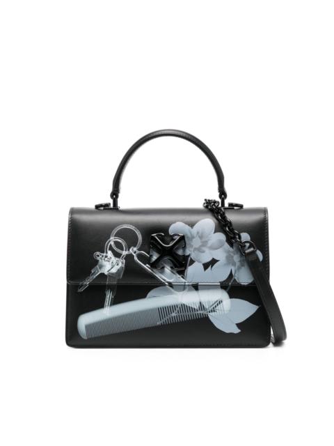 Off-White Jitney X-ray print leather bag