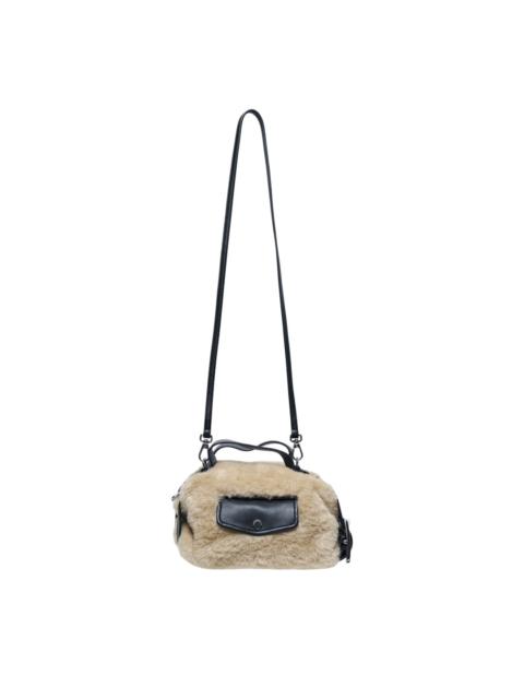 Simone Rocha Mini Faux Fur Biker Bag