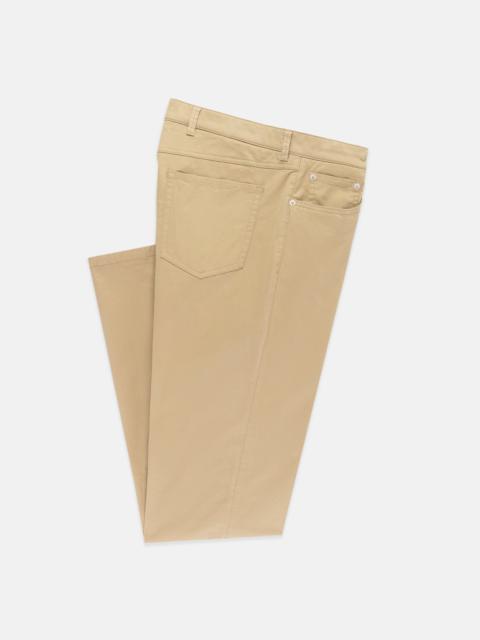 J. PRESS KHAKI 5-POCKET TWILL PANT