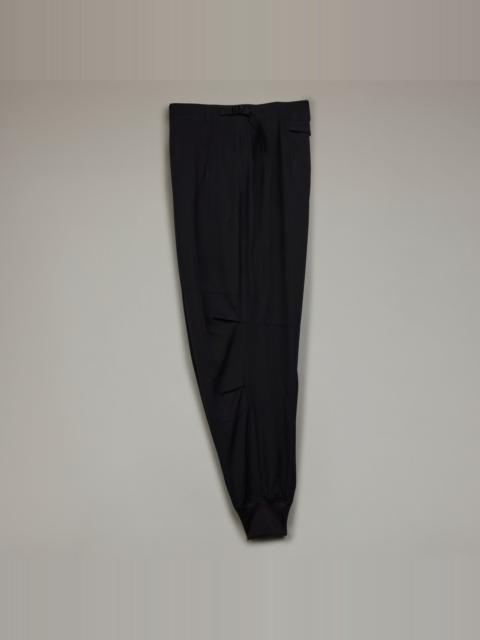Y-3 Y-3 Rayon Twill Elasticated Cuff Pants