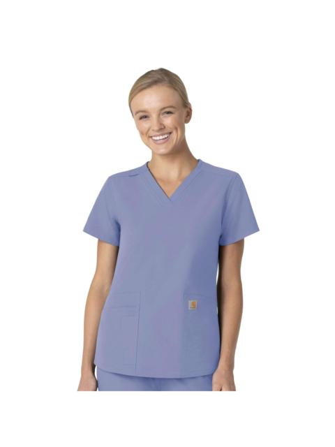Carhartt Women's Force Essentials V-Neck Scrub Top