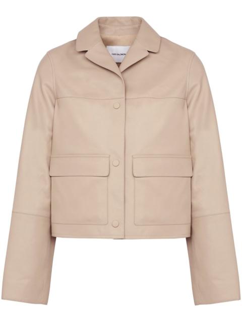 Yves Salomon leather jacket