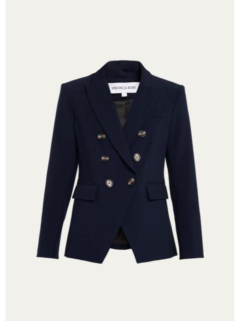VERONICA BEARD Miller Double-Breasted Dickey Jacket