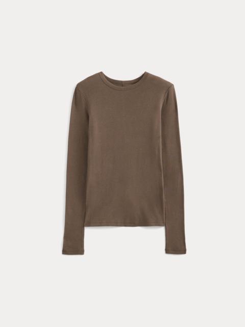 EVERLANE TISSUE LONG-SLEEVE CREW
