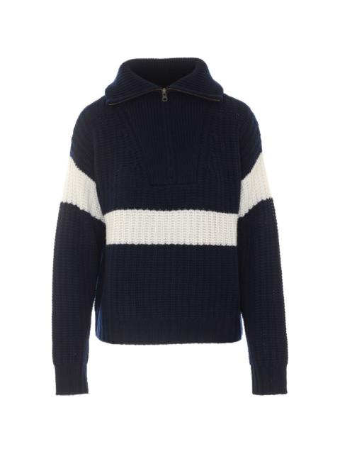 LISA YANG Mavis striped cashmere sweater