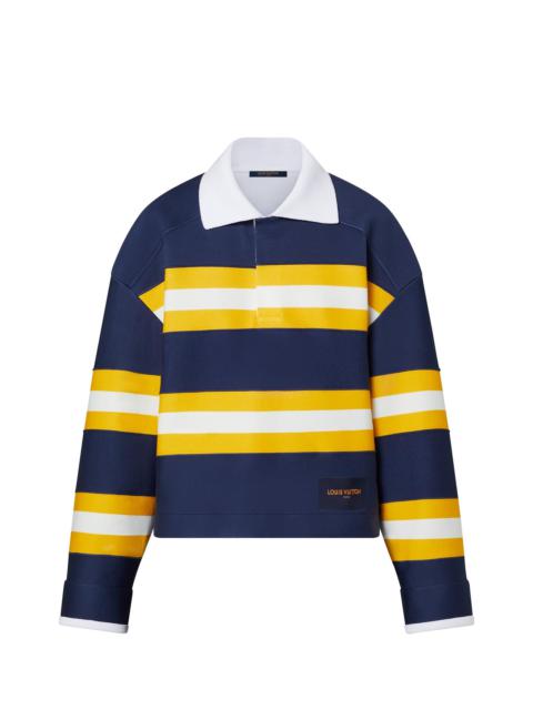 Louis Vuitton Striped Polo Pullover