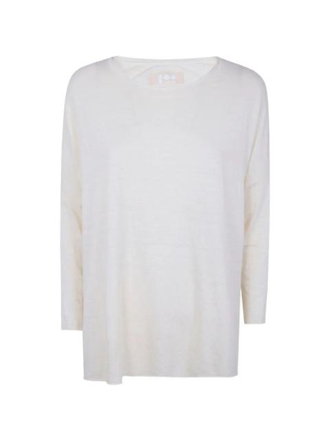 LABO.ART LABO. ART "Ata" Lieto Linen Round Neck Sweater