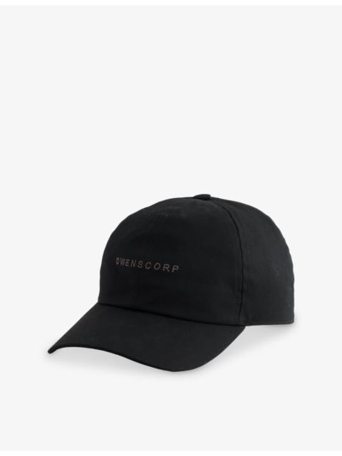 Rick Owens Owenscorp Cotton Baseball Cap